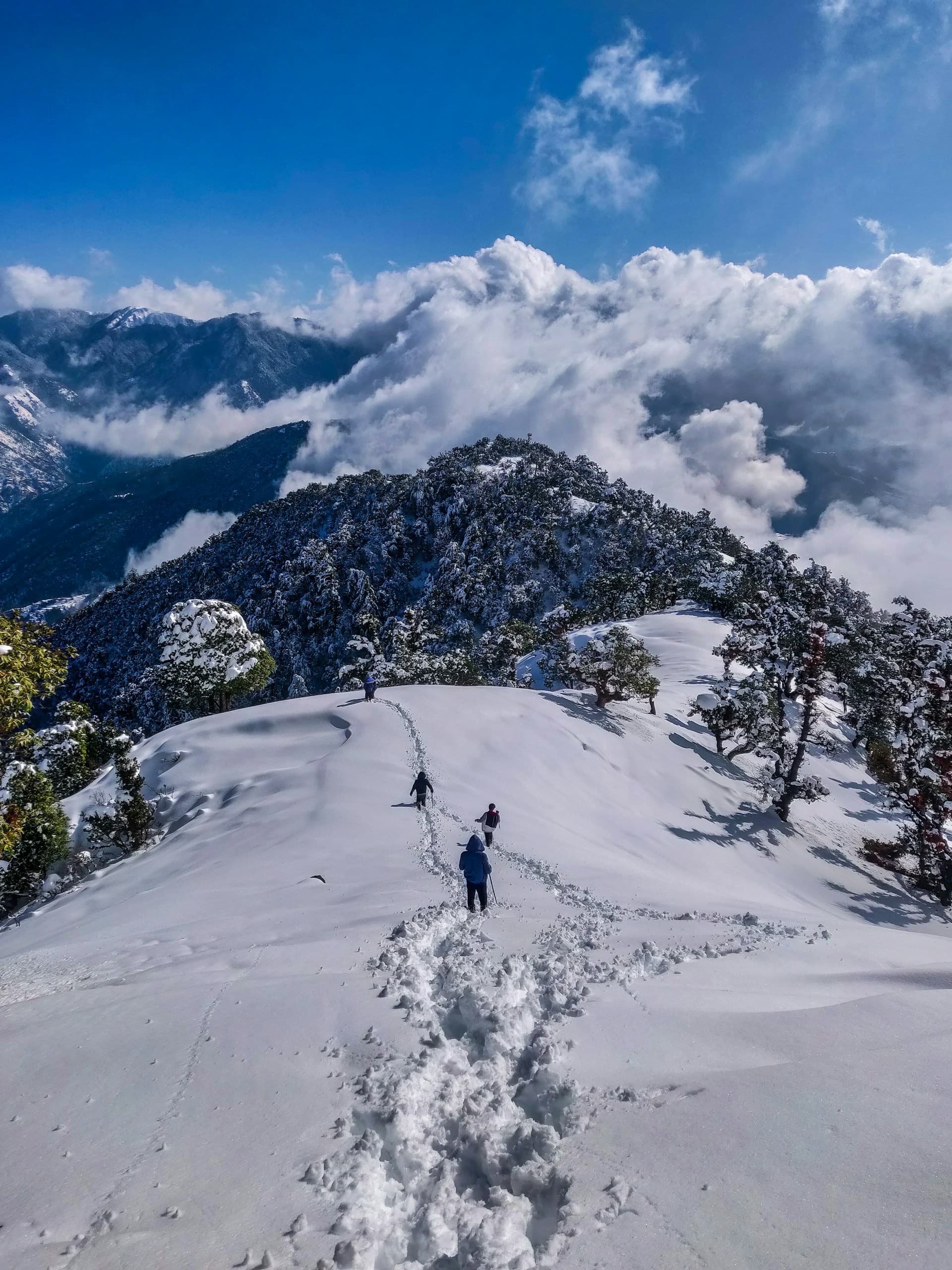 Uttarakhand mountains panorama